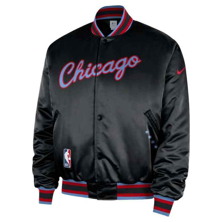 Nike Nike Chicago Bulls City Edition Men's Nike Nba Premium Jacket