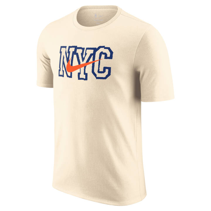Nike Nike T Shirts Men's Beige Crew Neck Moderate