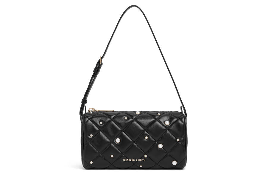 CHARLES&KEITH CHARLES&KEITH Pu Shoulder Bag Regular Women's Black