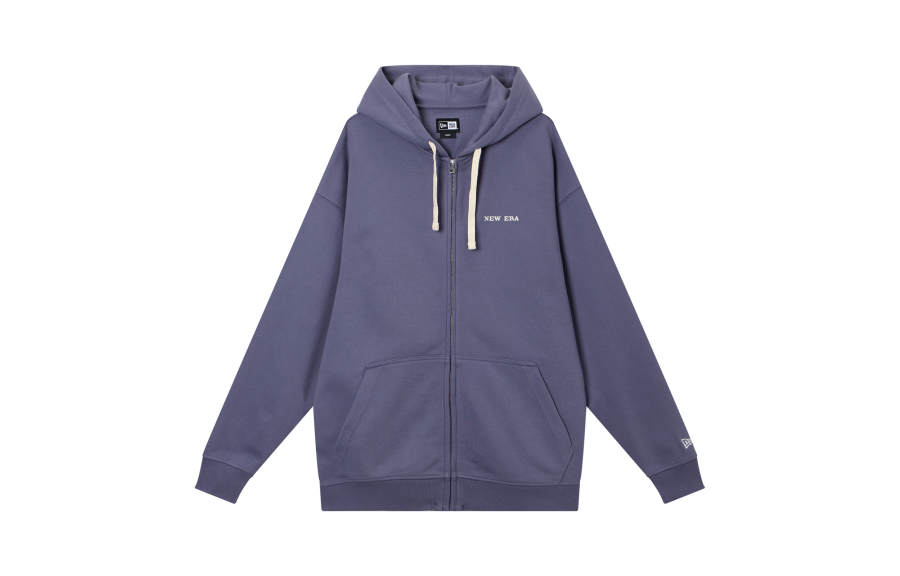 New Era Sweatshirts Unisex Purple Hooded Non Detachable Moderate