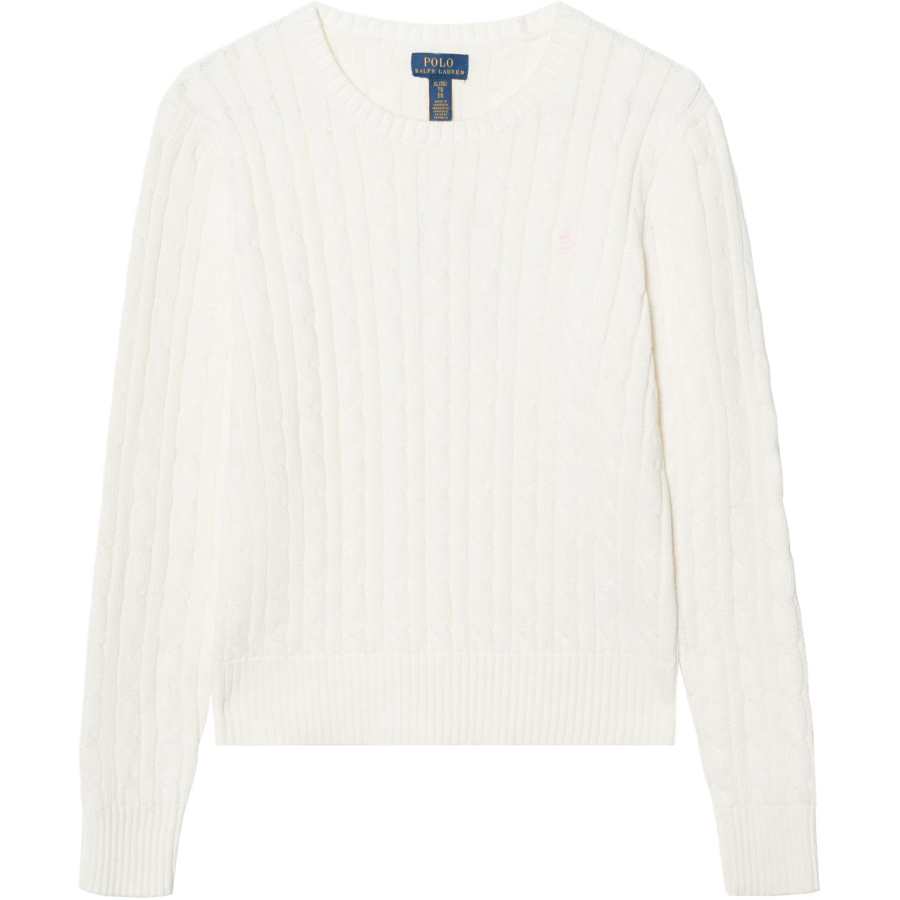 Polo Ralph Lauren Knitwear SS25 Standard White Teenagers