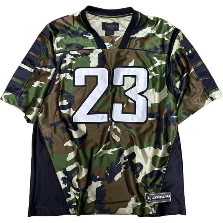 Jordan Jordan T Shirts Unisex Camouflage V Neck Moderate Straight Fit
