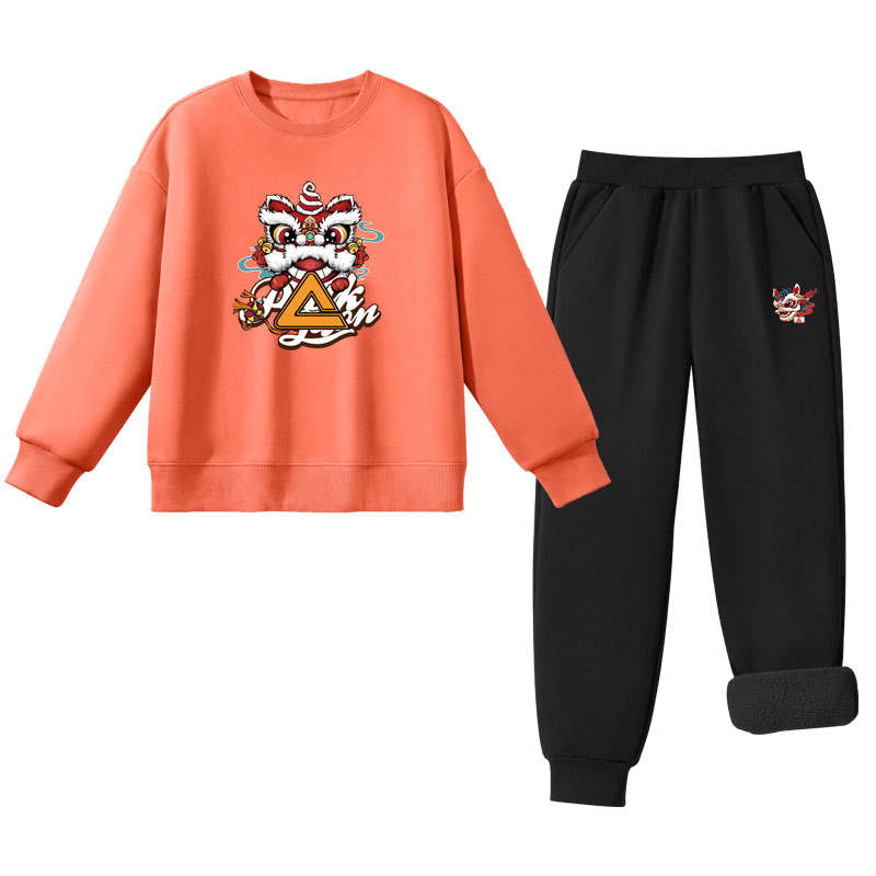 PEAK Kids Casual Sportswear Crew Neck Moderate