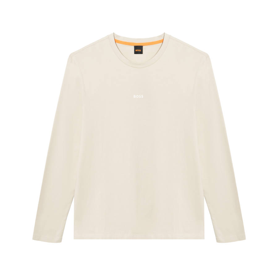 HUGO BOSS Boss HUGO BOSS Contrast Logo Long Sleeved T Shirt