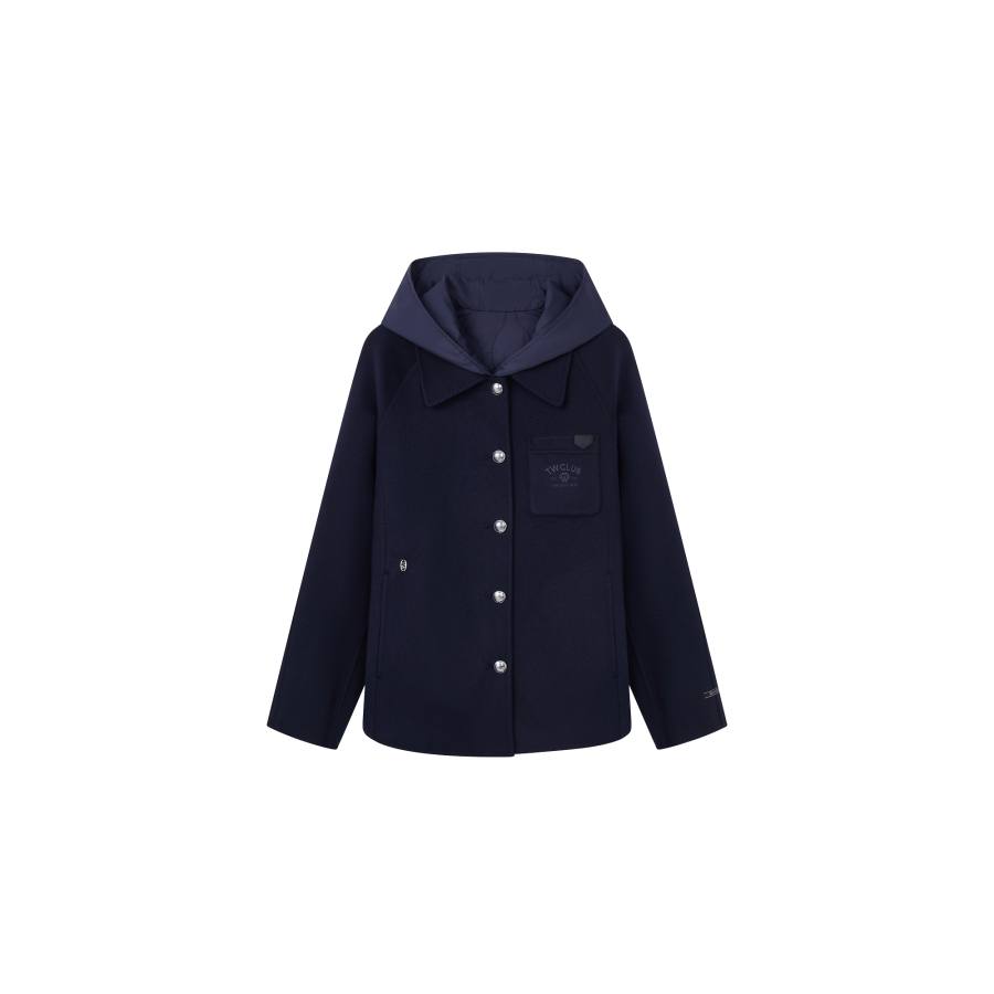 Teenie Weenie Coats Women's Navy Blue Moderate