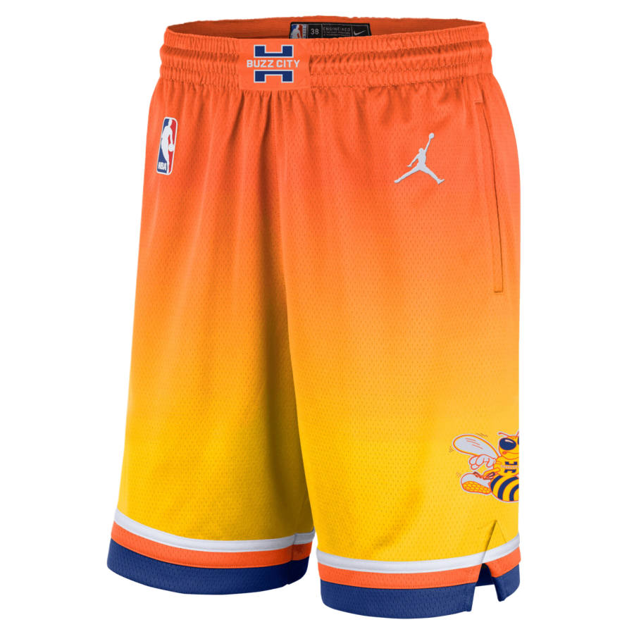 Nike Nike Basketball Shorts Men's Orange Yellow Moderate