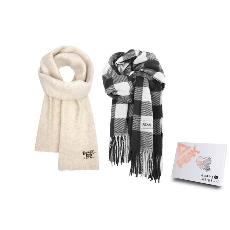 PEAK PEAK Polyester Knit Scarves Unisex