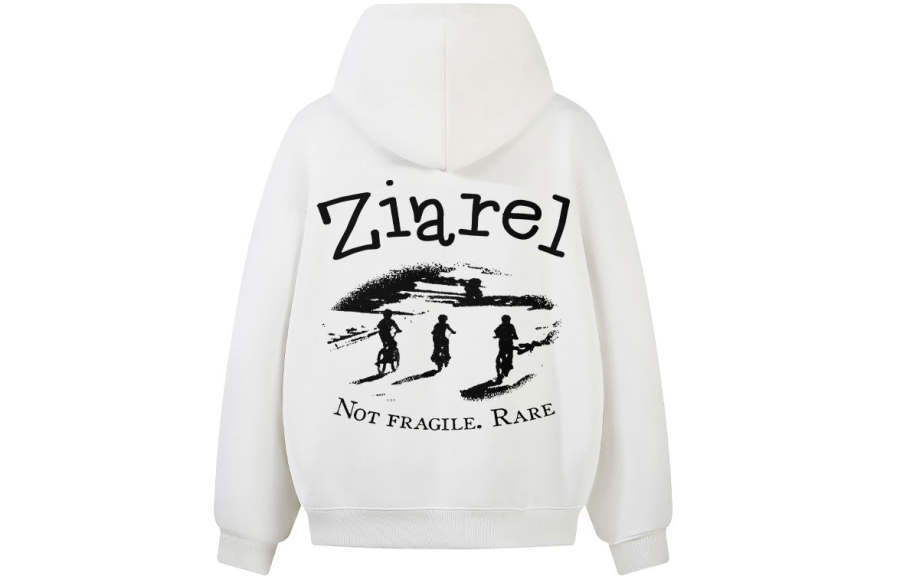 ZIAREL Sweatshirts Unisex Hooded Moderate Heavyweight