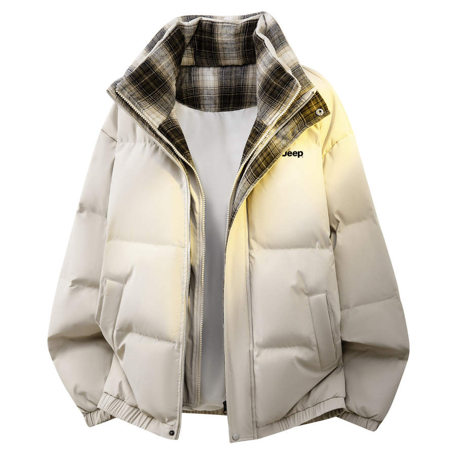 Jeep Jeep Down Jackets Unisex Stand Collar Thickened Puffer Jacket