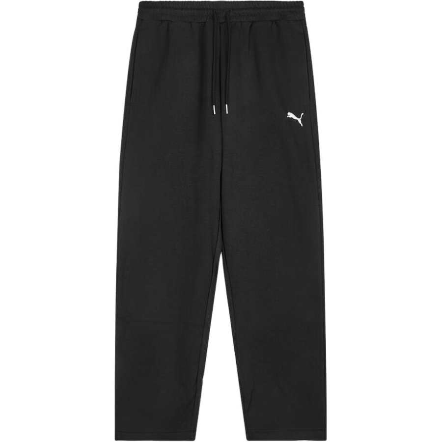 PUMA ESS Relaxed Sweatpants FL Knitted Sweatpants Men's Black
