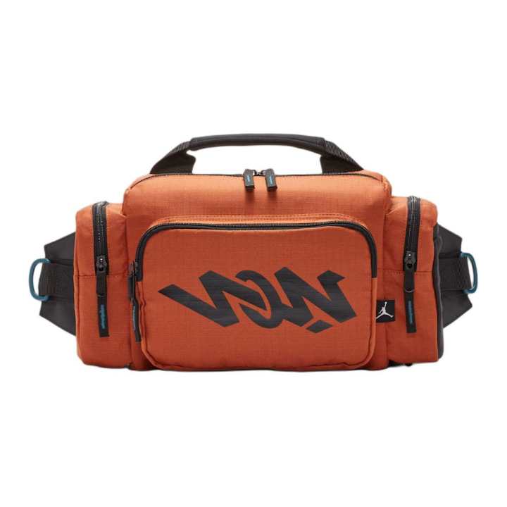 Jordan Jordan Polyester Fanny Pack Crossbody Bag Regular Unisex Dark Umber