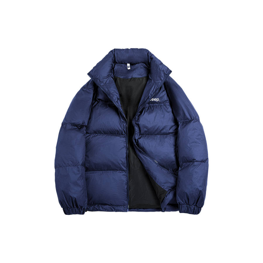 Jeep Jeep Down Jackets Unisex Stand Collar Thickened