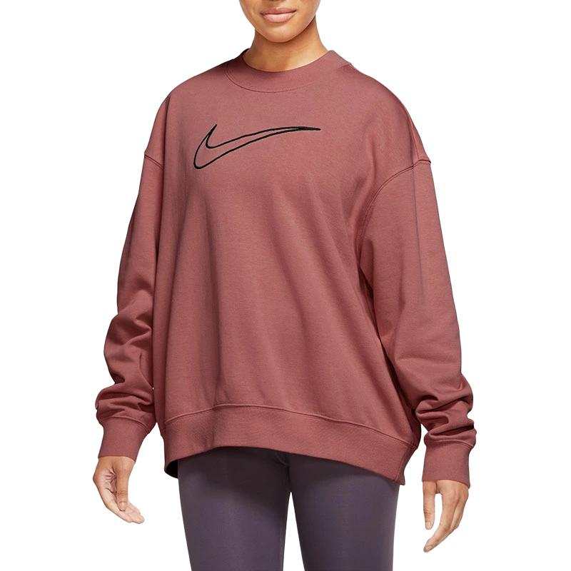 Nike Nike Sweatshirts Women's Canyon Pink Crew Neck Moderate