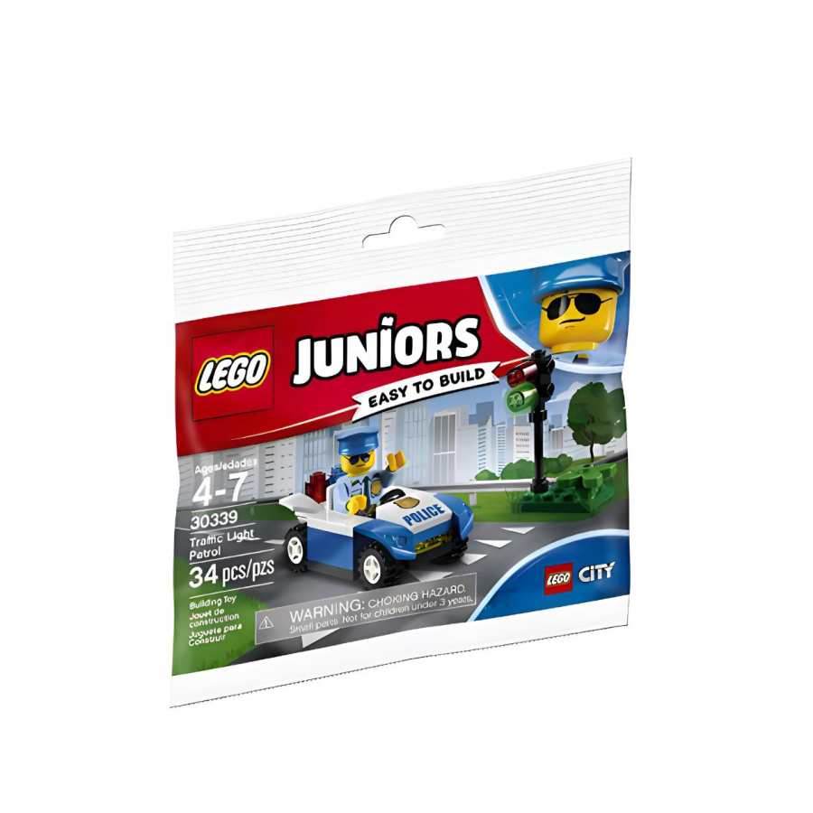 LEGO City Collection Traffic Lights And Police Officer, Building Set Building Blocks 30pcs 30339