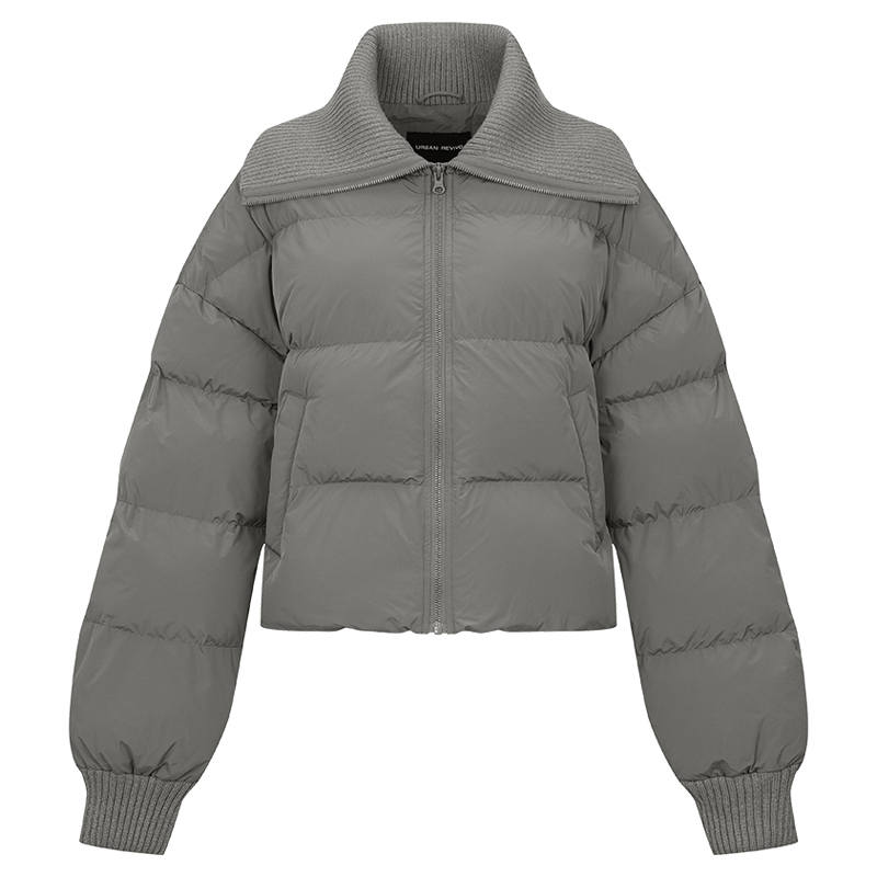 URBAN REVIVO Modern Urban Miu Series Princess Puffer Jacket Women's