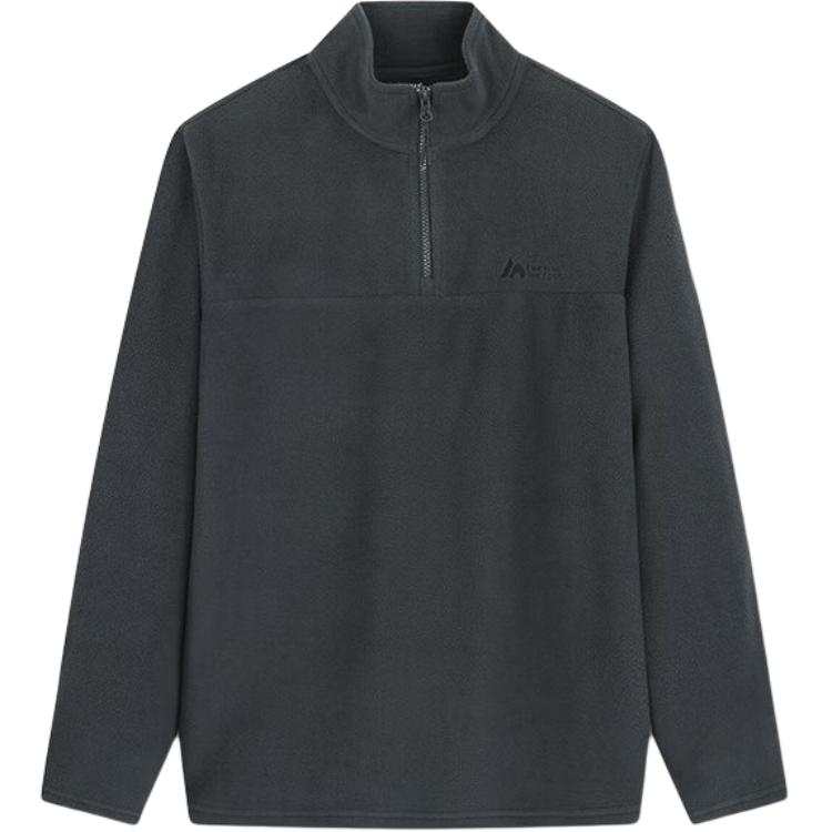 361° Velvet Jackets Men's Tranquil Gray Stand Collar Moderate