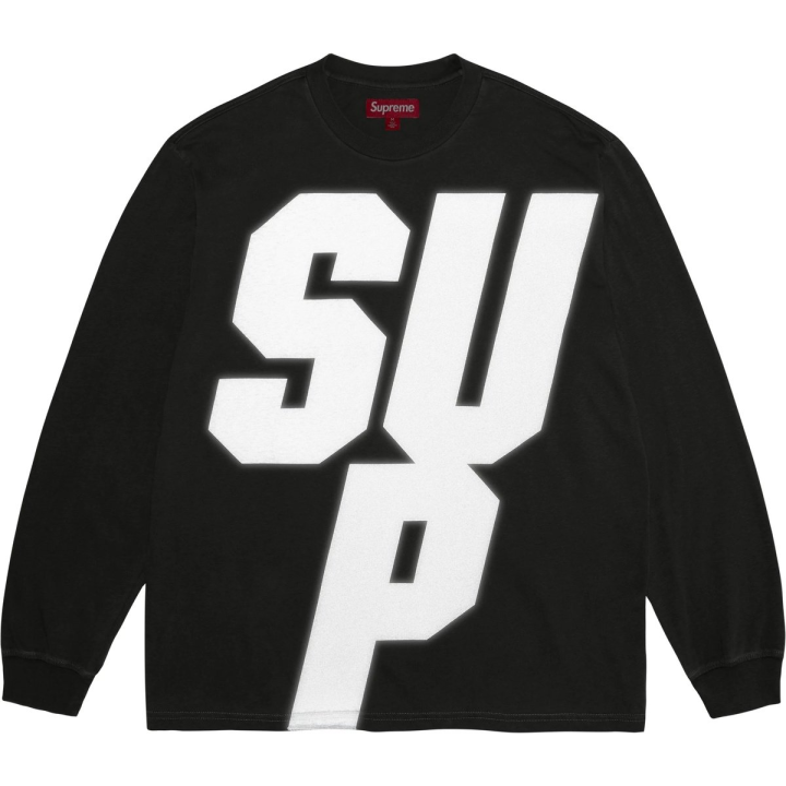 Supreme Supreme reflective long-sleeve T-shirt