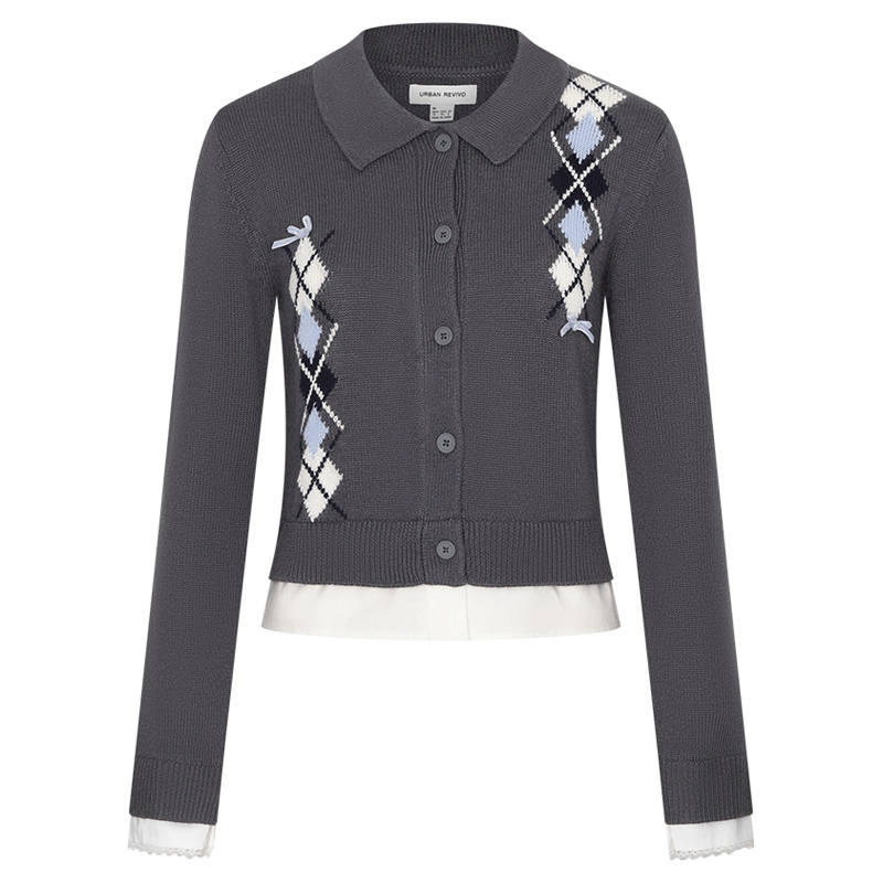 URBAN REVIVO Knitwear Women's Moderate Cardigan