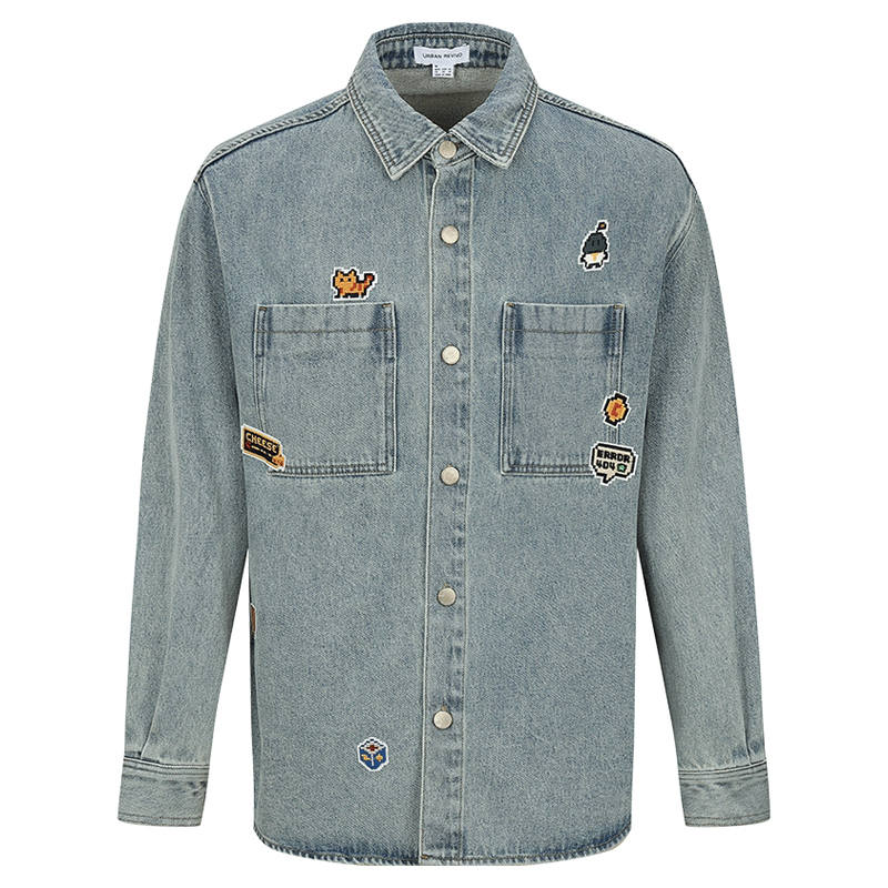 URBAN REVIVO Shirt Apparel Men's