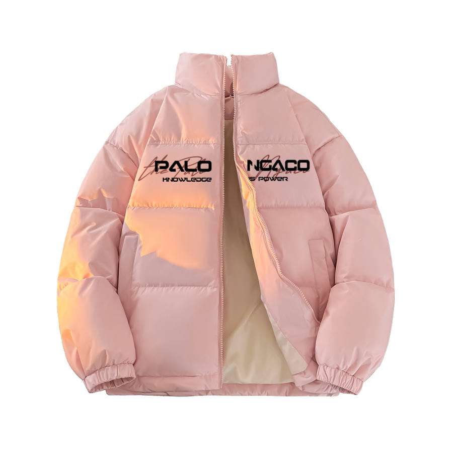 PAL ONGACO Down Jackets Unisex Stand Collar Moderate Puffer Jacket