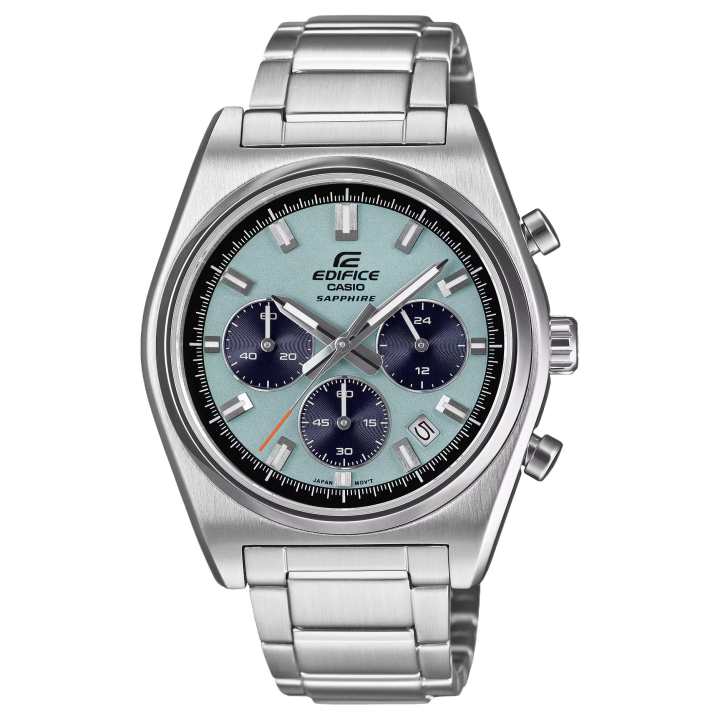 CASIO CASIO EDIFICE Quartz Movement Stainless Steel Strap Watch Men's Watches Blue Dial