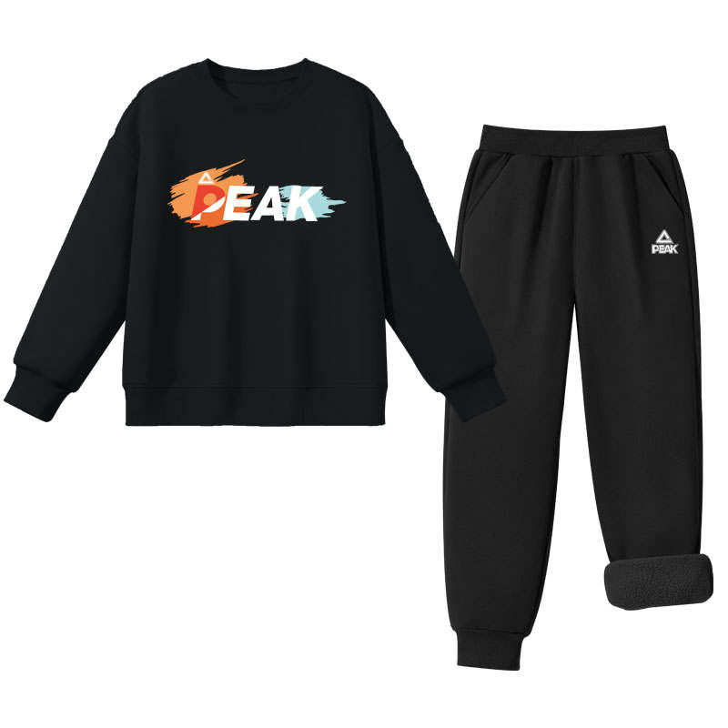 PEAK Kids Casual Sportswear Crew Neck Moderate