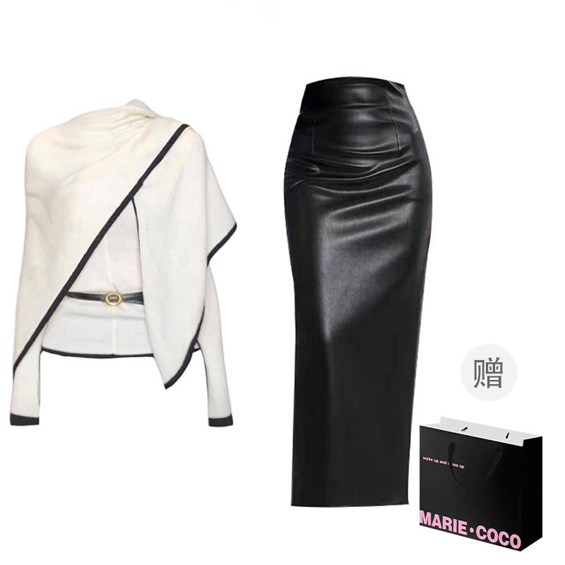 MARIE·COCO Two Piece Skirt Sets Women's Moderate Long