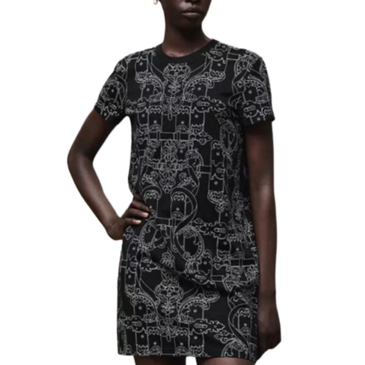 HERMES SS26 Short Sleeved Dress Women's