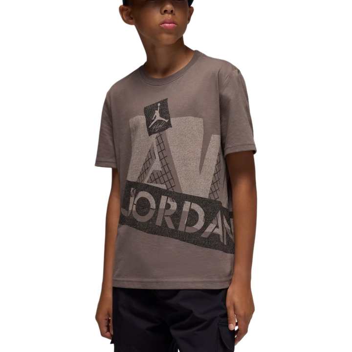 Jordan Jordan Kids T Shirts Crew Neck Moderate