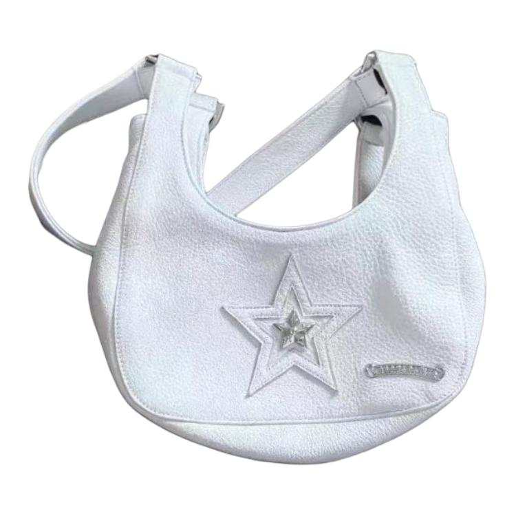 Chrome Hearts Hobo Bag Shoulder Bag, Handbag Women's White