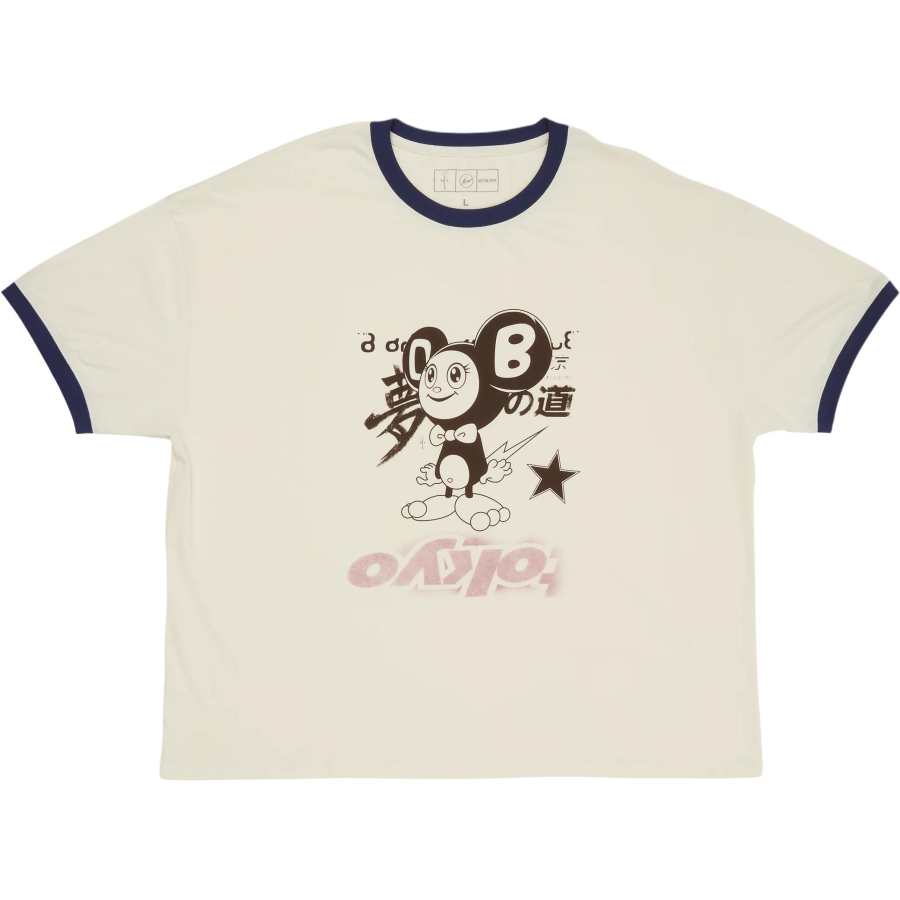 Travis Scott x Fragment x Takashi Murakami Tokyo ringer T-shirt