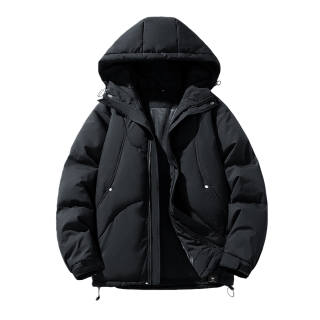 VanCamel Puffer Jackets Unisex Hooded Thickened Other