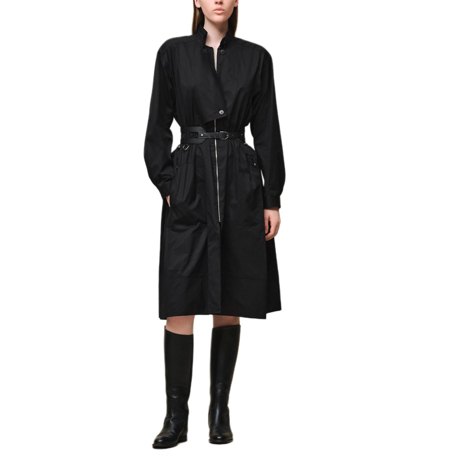 HERMES SS26 Long Sleeved Dress Women's