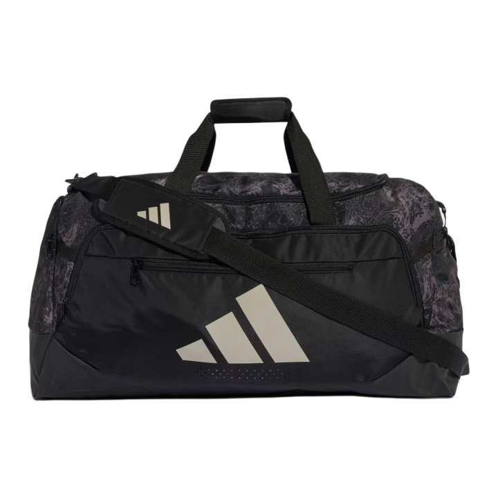 Adidas Adidas Polyester Gym Bag Medium Men's Black & Light Camel