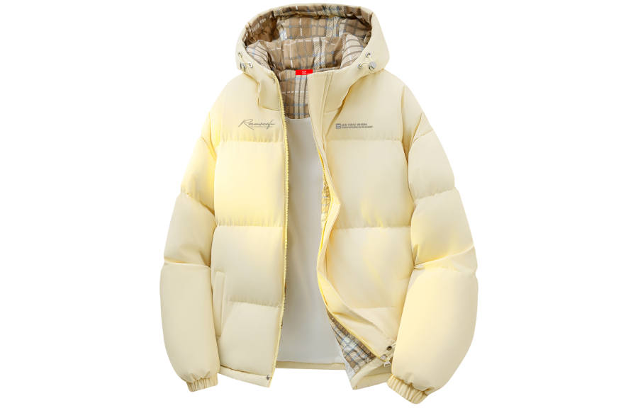 MIIOW Puffer Jackets Unisex Hooded Thickened Padded Puffer Jacket
