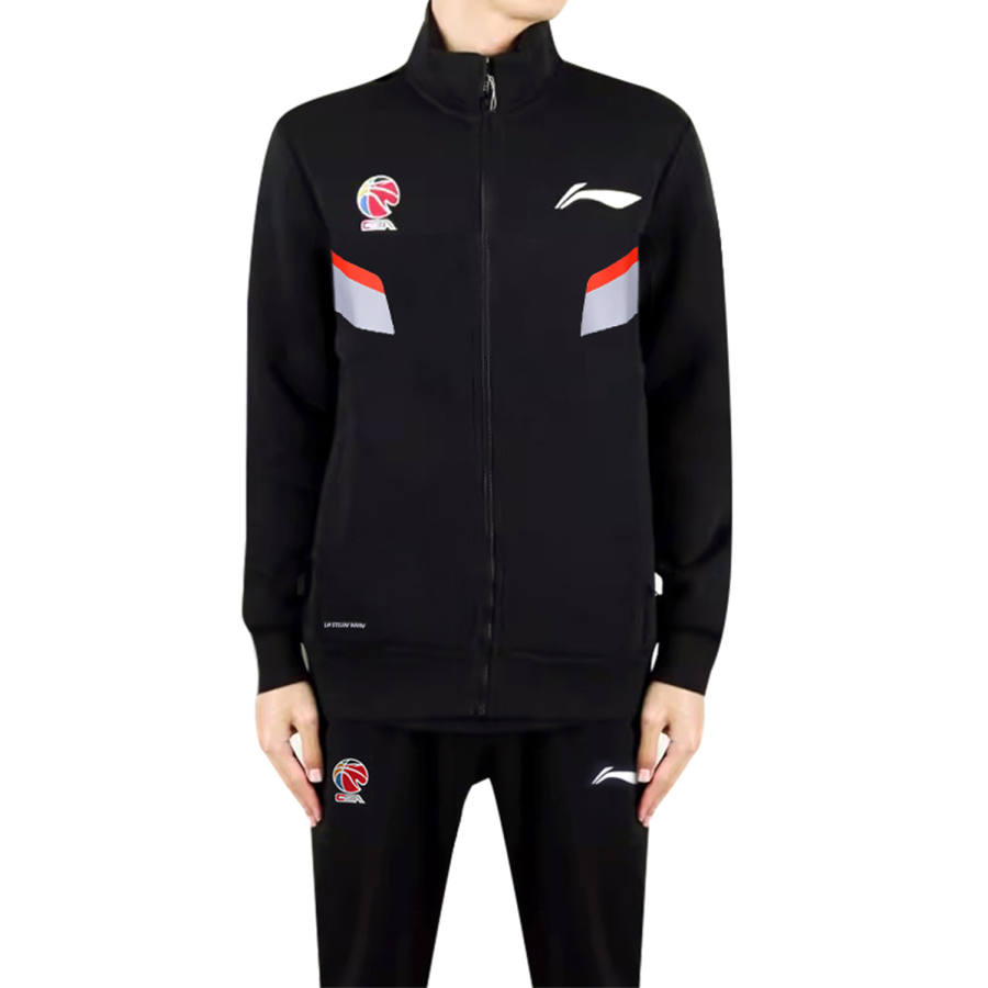 Li-Ning Li Ning Jackets Unisex Black Stand Collar Moderate Instructor
