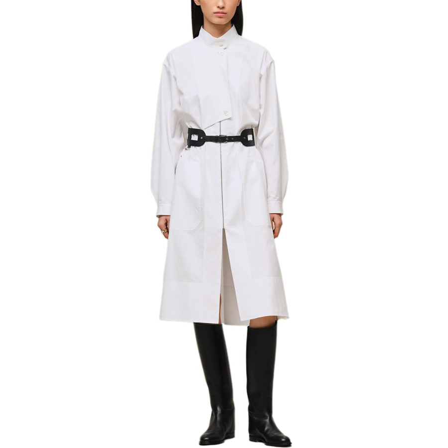 HERMES SS26 Long Sleeved Dress Women's