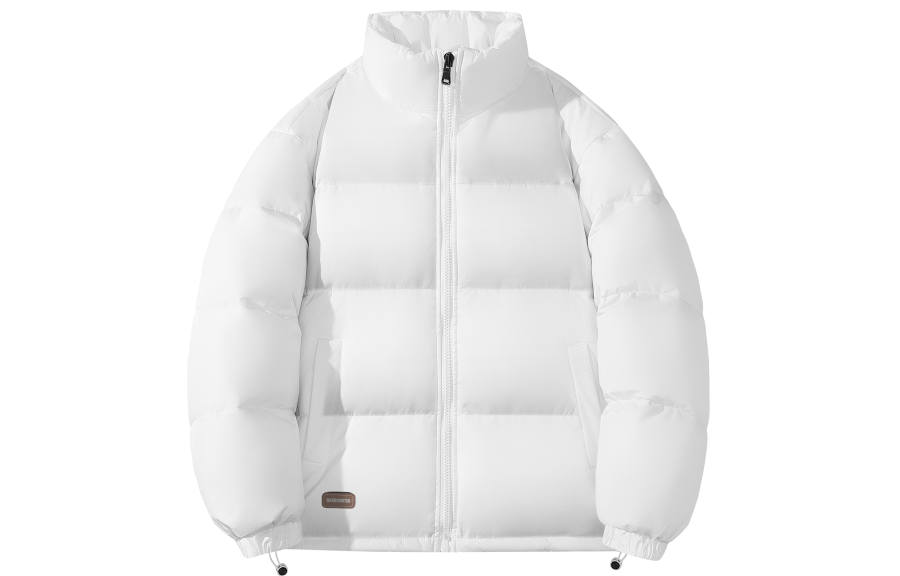 WARRIOR WARRIOR Down Jackets Unisex Stand Collar Thickened Puffer Jacket
