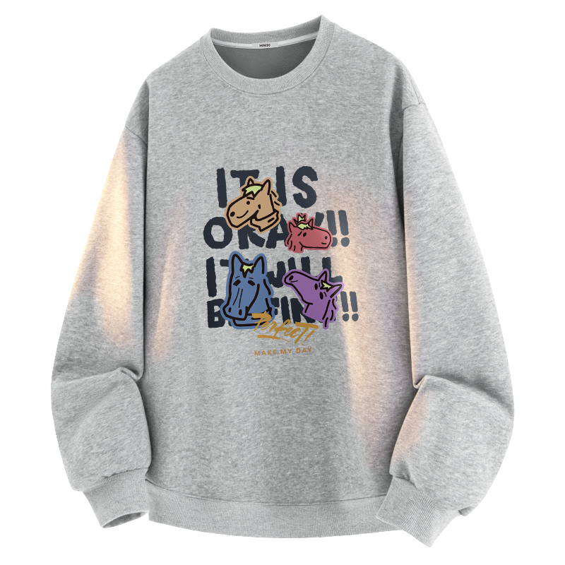 MINISO MINISO Fall Winter Sweatshirt Unisex