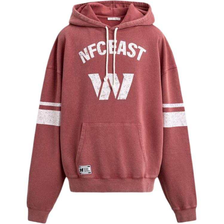 ZARA X NFL Sweatshirts Men's Red Hooded Moderate