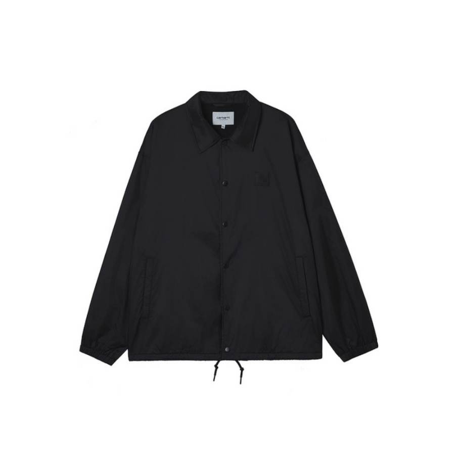 Carhartt WIP Jackets Men's Black Lapel Moderate