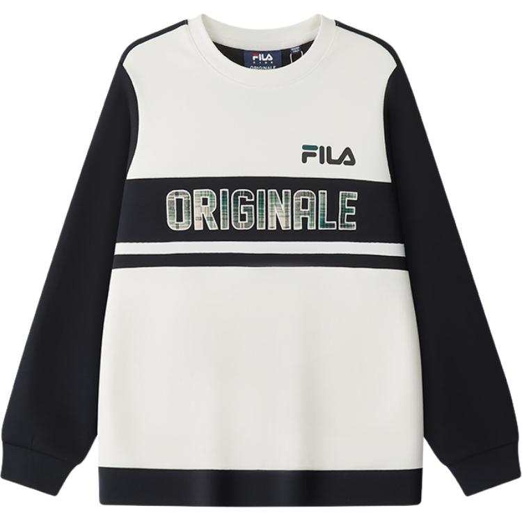 FILA Unisex Sweatshirts Crew Neck Moderate