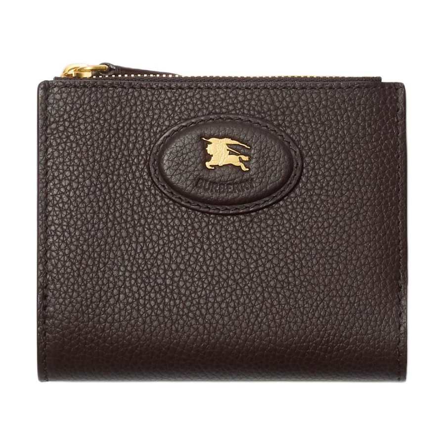 Burberry Bloomsbury Cow Leather Wallet Women's Peat Brown
