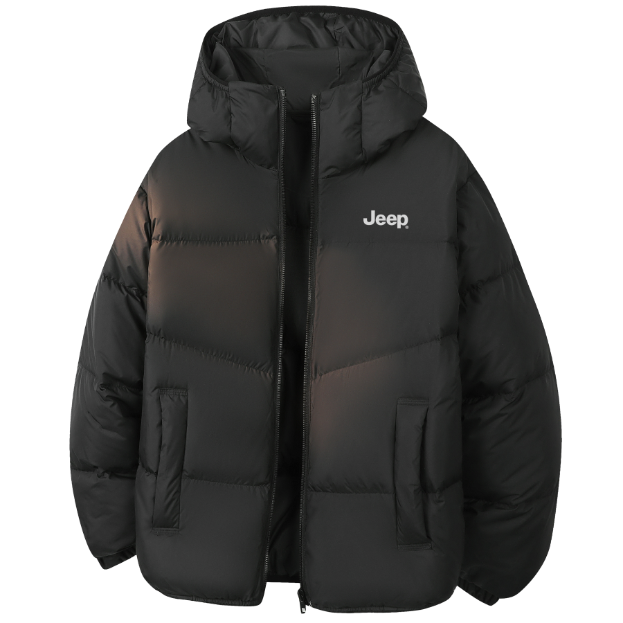 Jeep Jeep Down Jackets Unisex Hooded Thickened