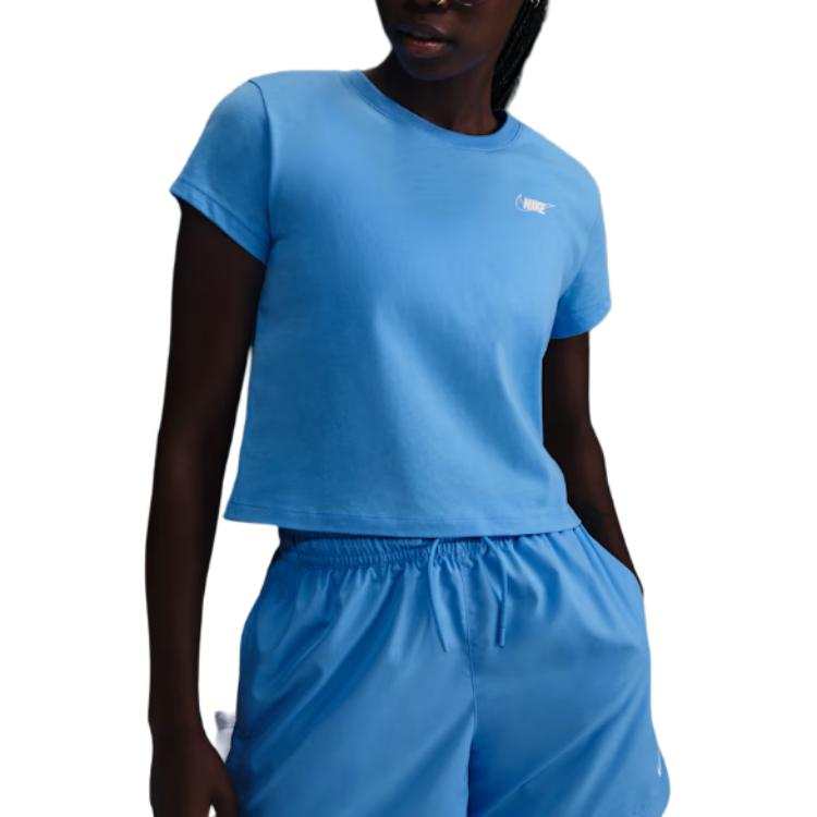 Nike Nike Sportswear Club Women's Short Sleeve Cropped Graphic T Shirt