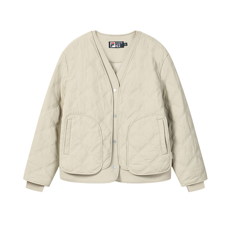 FILA WHITE Puffer Jacket Women's