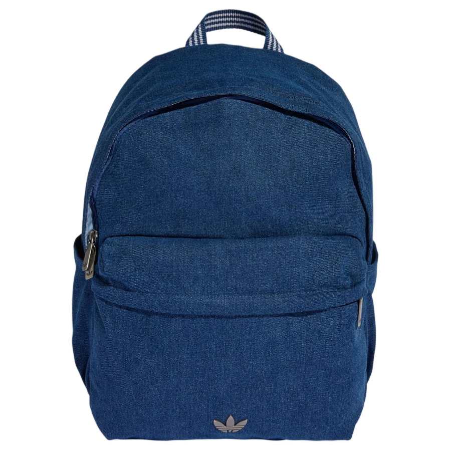 Adidas Originals Cotton Backpack Regular Unisex Denim Blue