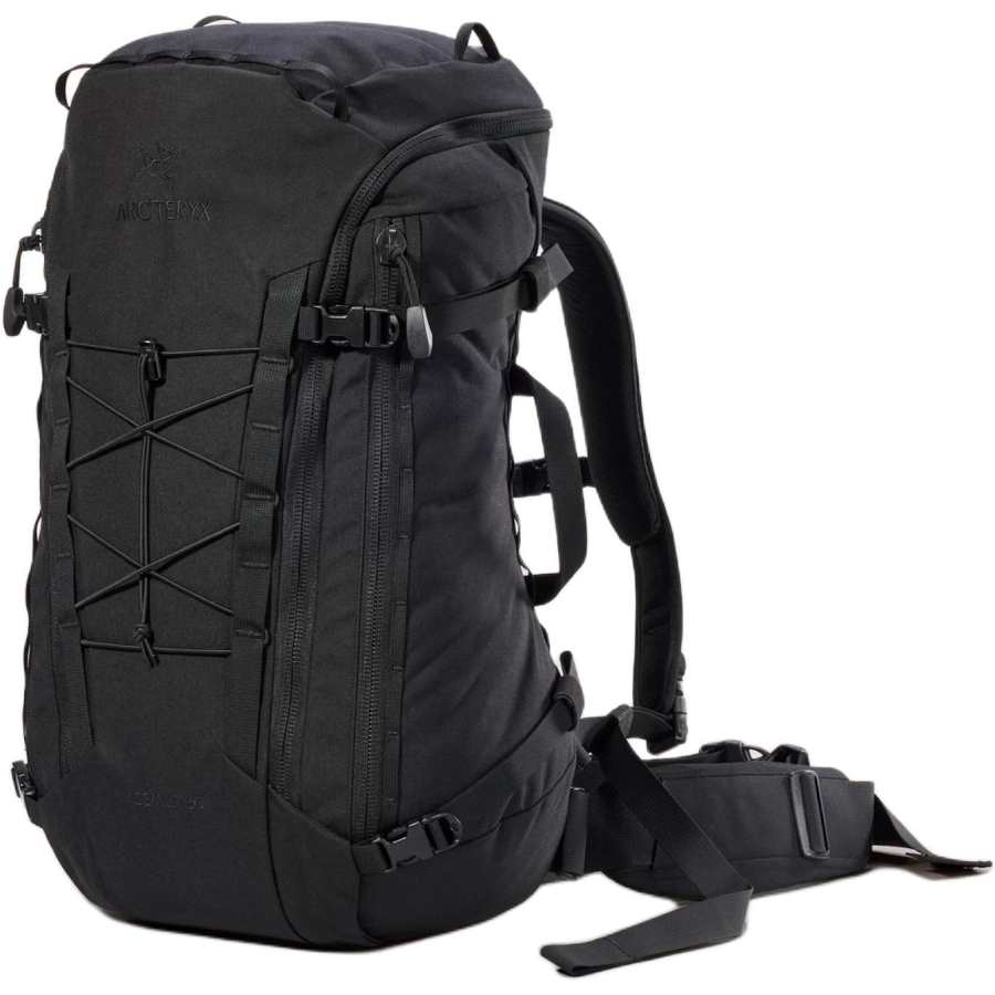 Arcteryx Arc'teryx 30L Backpack Outdoor Bag Plain Weave Fabric Black Unisex