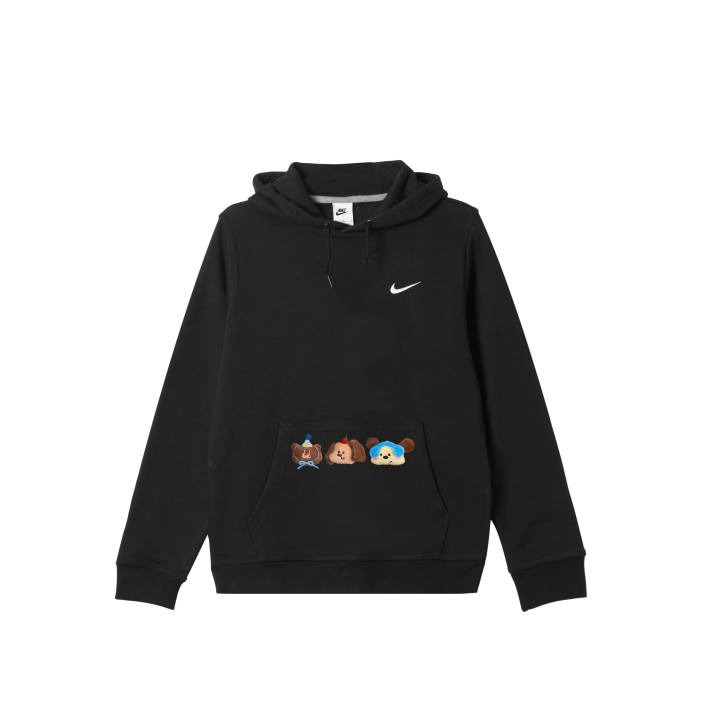 Nike Nike Club Sweatshirts Men's Black Hooded Moderate