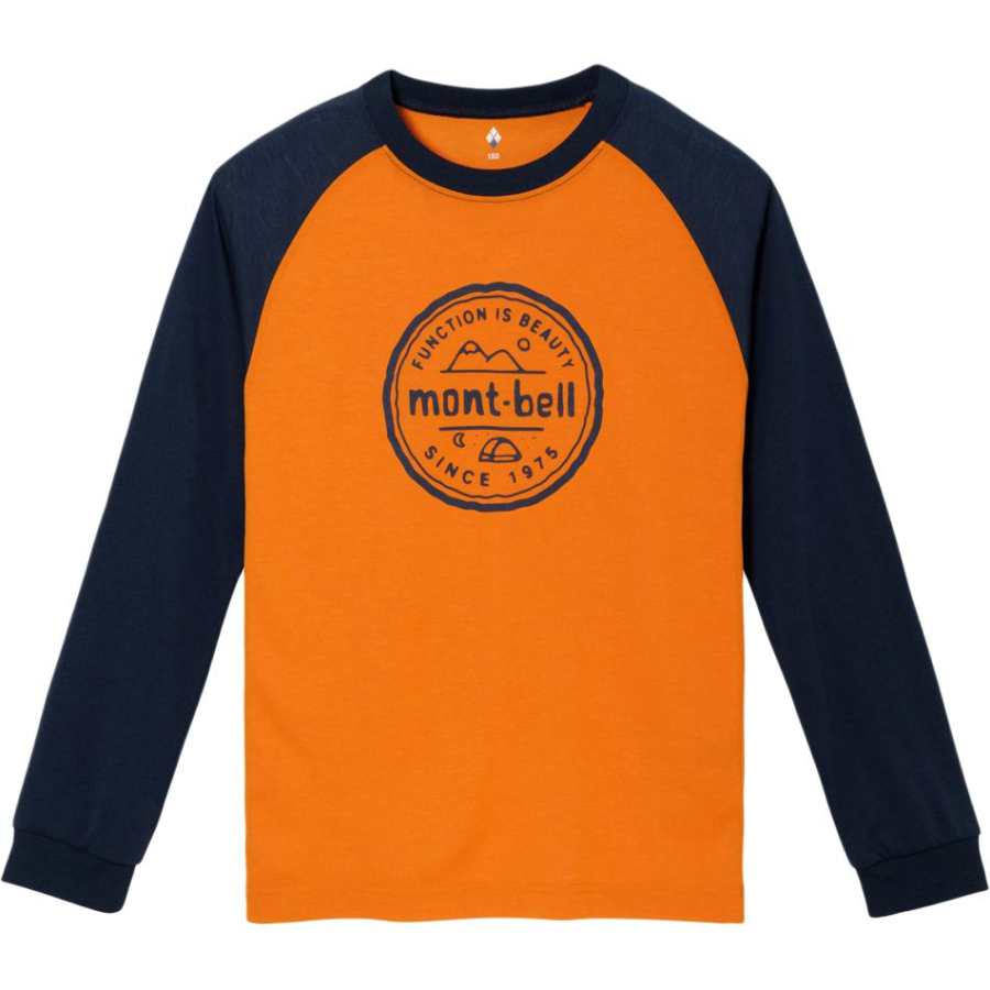 MONTBELL Kids T Shirts Crew Neck Moderate